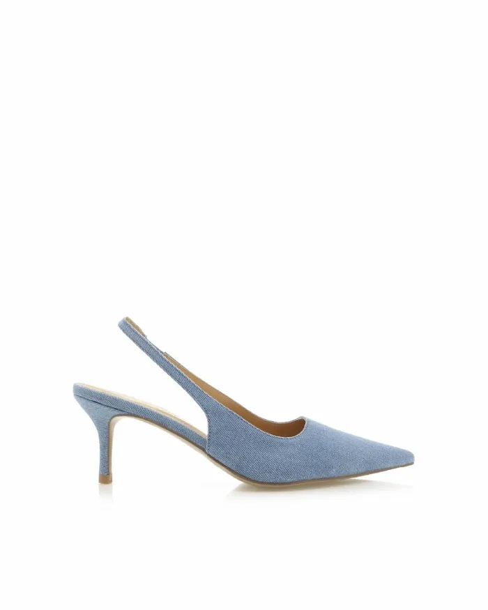 Women Stiletto Heels Billini DIANE 8211 BLUE DENIM