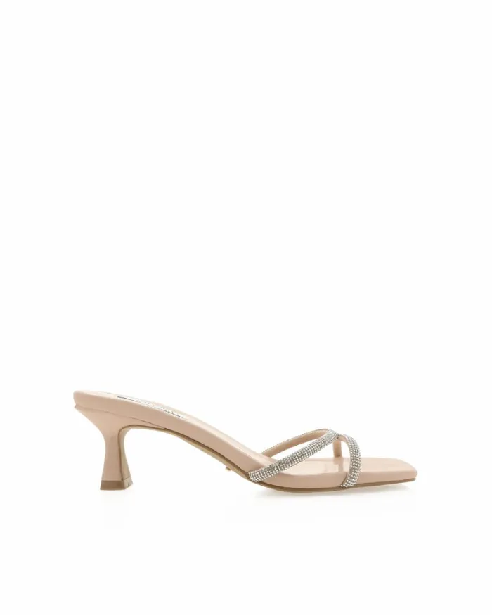 Women Stiletto Heels Billini MILAN 8211 NUDEDIAMANTE