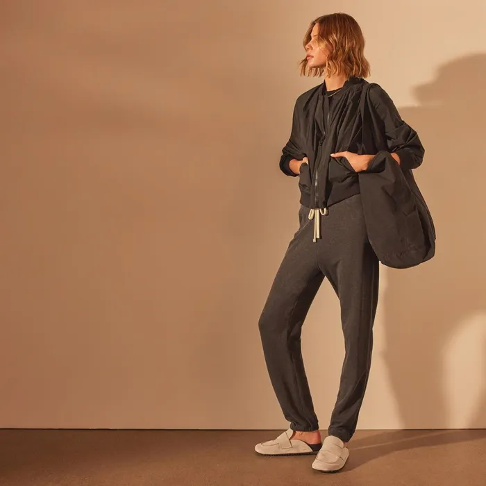 Women Sweat TopsBottoms James Perse French Terry Sweat Pant Magma Pigment