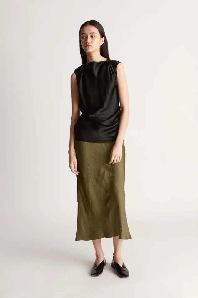 Women Tops And Shirts Lee Mathews Eden Blouse Black