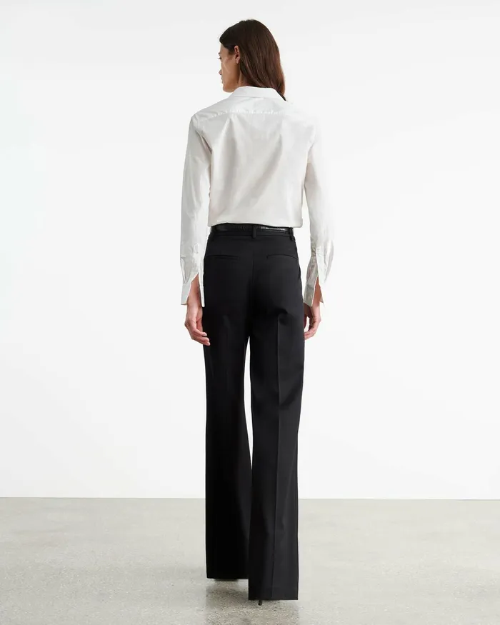 Women Tops Nili Lotan JARED SHIRT White