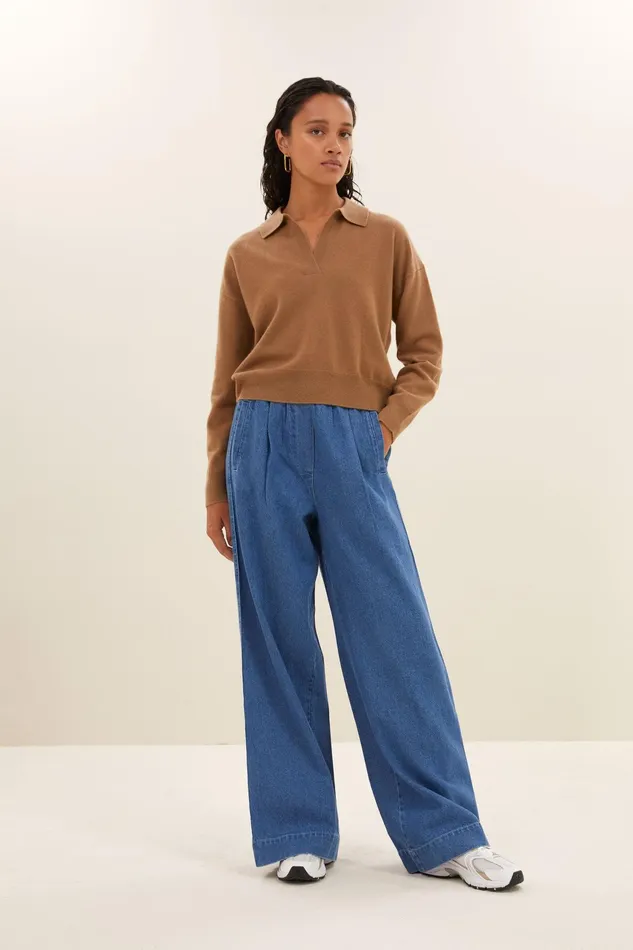 Women Trousers Bybar Benji Denim Pants Denim