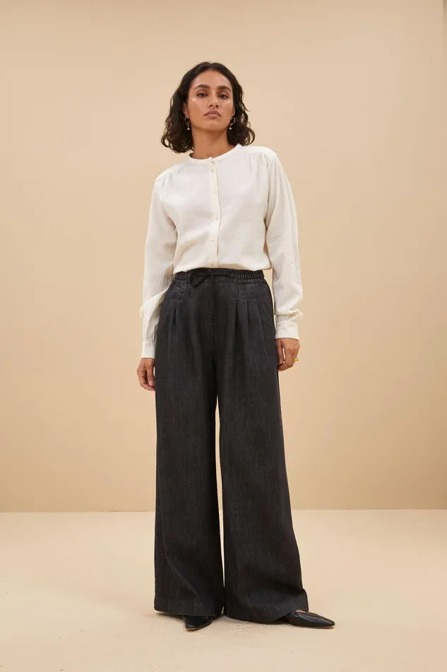 Women Trousers Bybar Jaxx Pants Jet Black