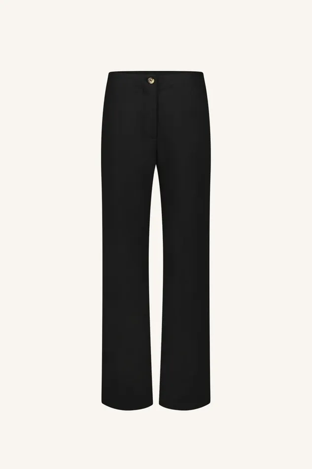 Women Trousers Bybar Odin Classy Pants Jet Black