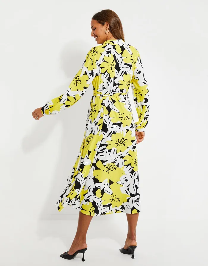 Women Yellow Floral Print Dress Yellow Threadbare Dresses Women Yellow Floral Print Dress Yellow Threadbare Dresses