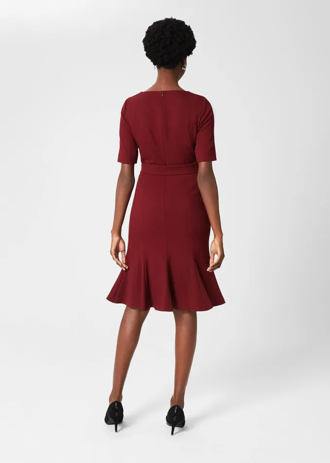 Womens Bria Dress Merlot Hobbs Dresses Casaul