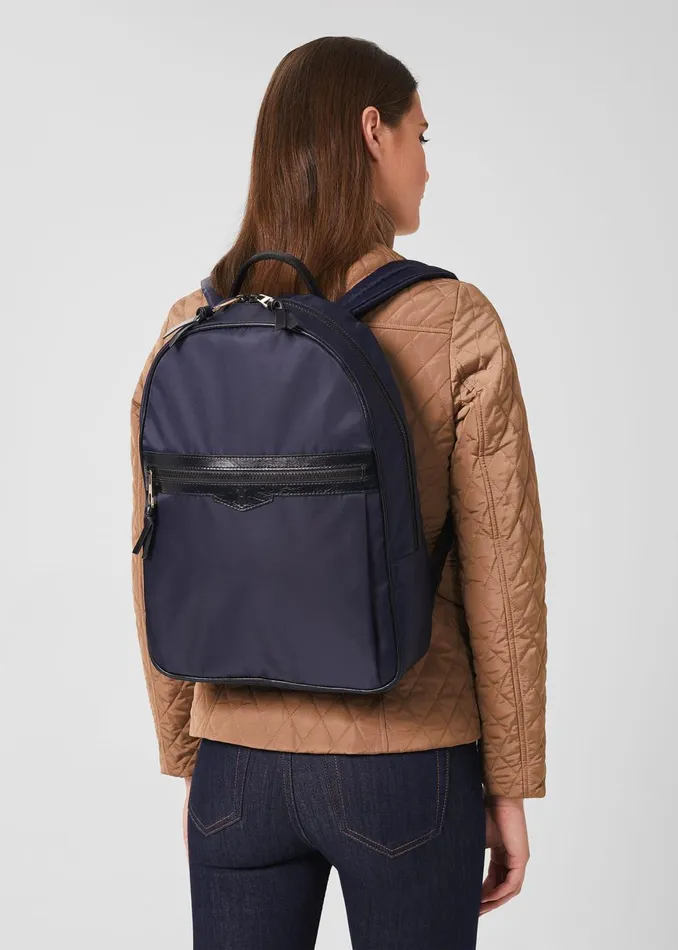 Womens Chatham Nylon Backpack Navy Hobbs Bags Near Me