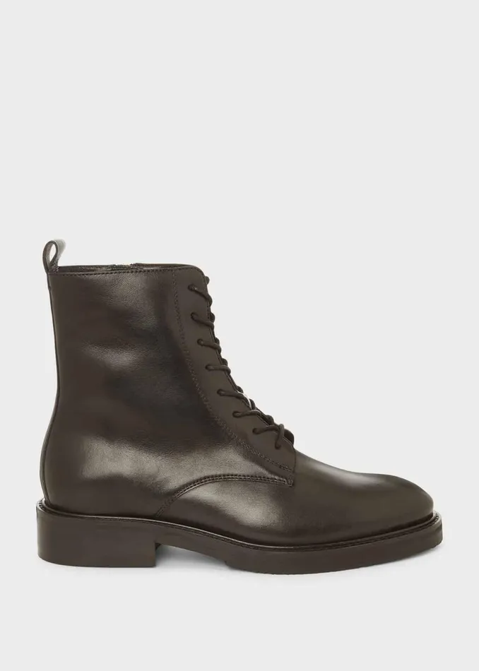Womens Elena Leather Ankle Boots Black Hobbs Ankle Boots Cheap On Sale
