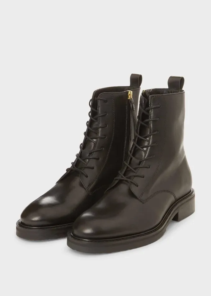 Womens Elena Leather Ankle Boots Black Hobbs Ankle Boots Cheap On Sale