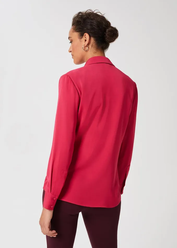 Womens Eva Shirt Fuchsia Pink Hobbs Tops Casaul