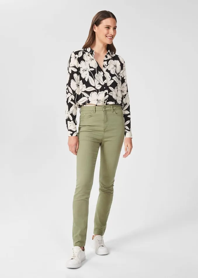 Womens Gia Sculpting Jeans Light Green Hobbs Jeans Cheap On Sale