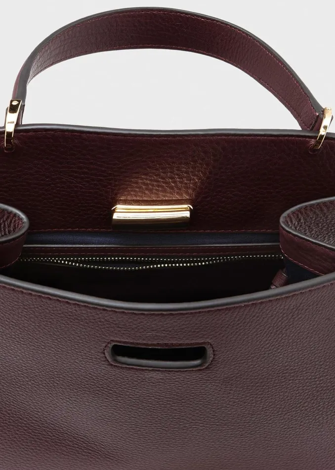Womens Highland Leather Crossbody Bag Wine Hobbs Bags Gift for Friend