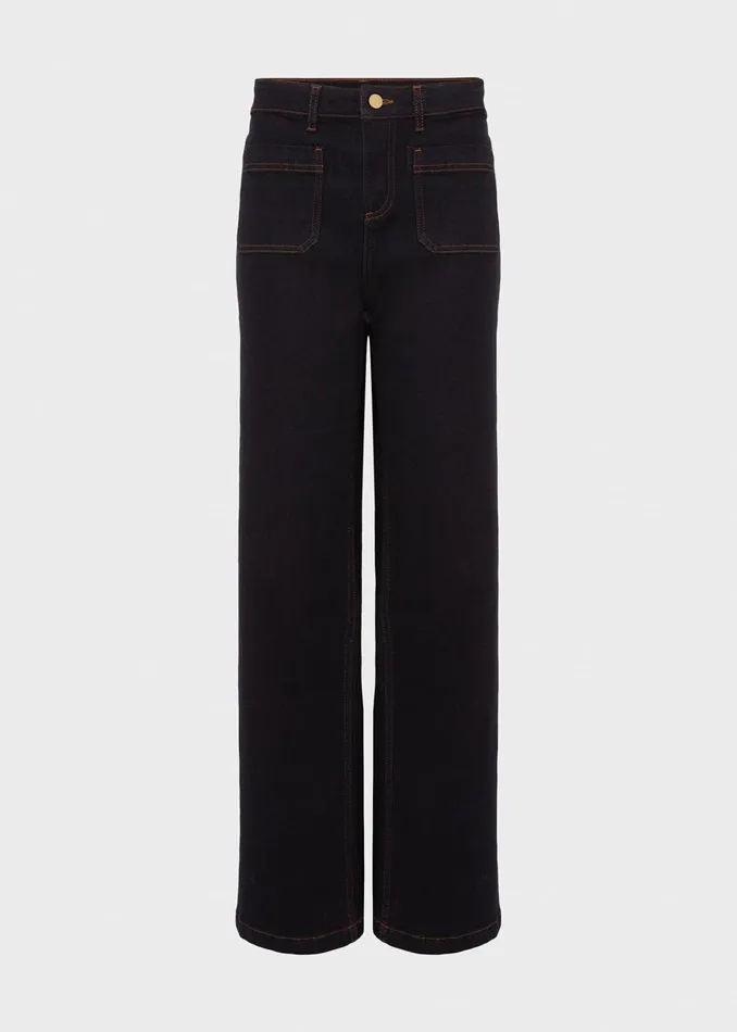 Womens Karis Wide Leg Jeans Indigo Hobbs Jeans Gift for Friend