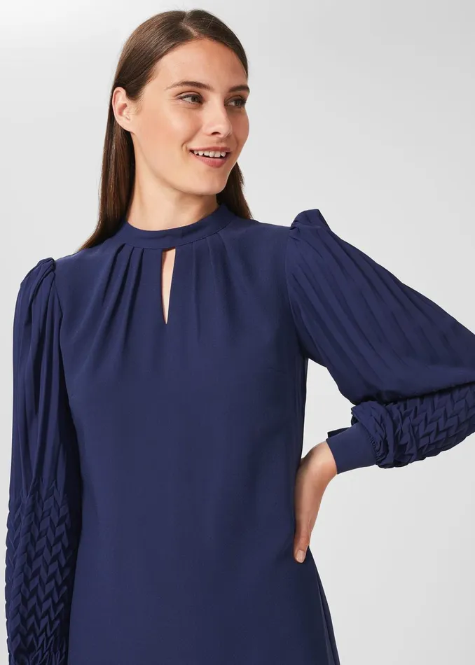 Womens Katia Dress Ink Blue Hobbs Dresses Casaul