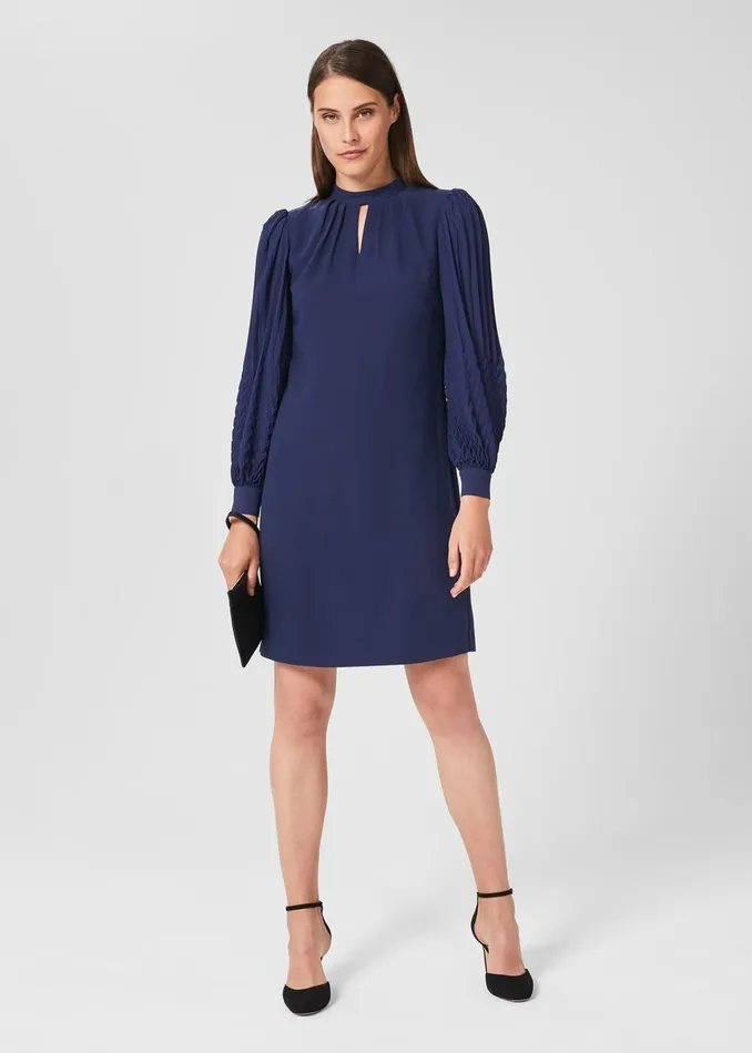 Womens Katia Dress Ink Blue Hobbs Dresses Casaul