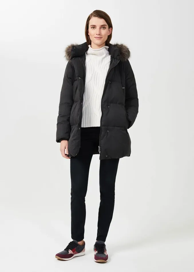 Womens Lexie Puffer Jacket With Hood Washed Black Hobbs Coats and Jackets On Sale Womens Lexie Puffer Jacket With Hood Washed Black Hobbs Coats and Jackets On Sale