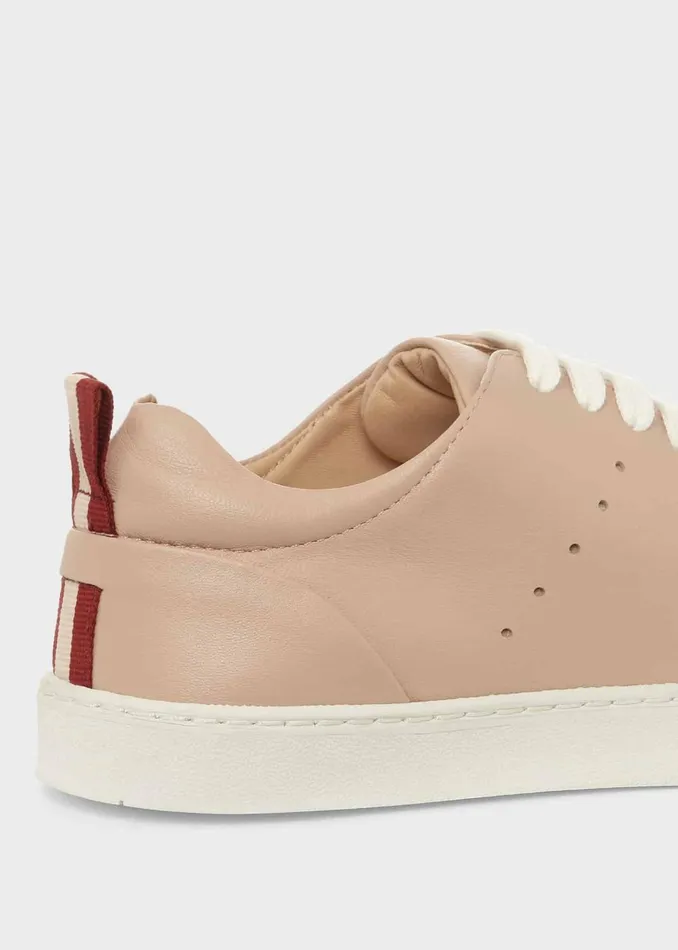 Womens Liberty Leather Trainers Pale Pink Hobbs Trainers Casaul