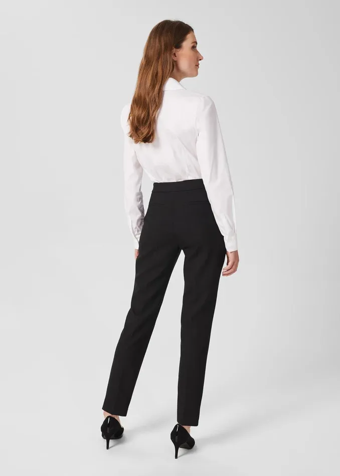 Womens Petite Gael Trousers Black Hobbs Trousers