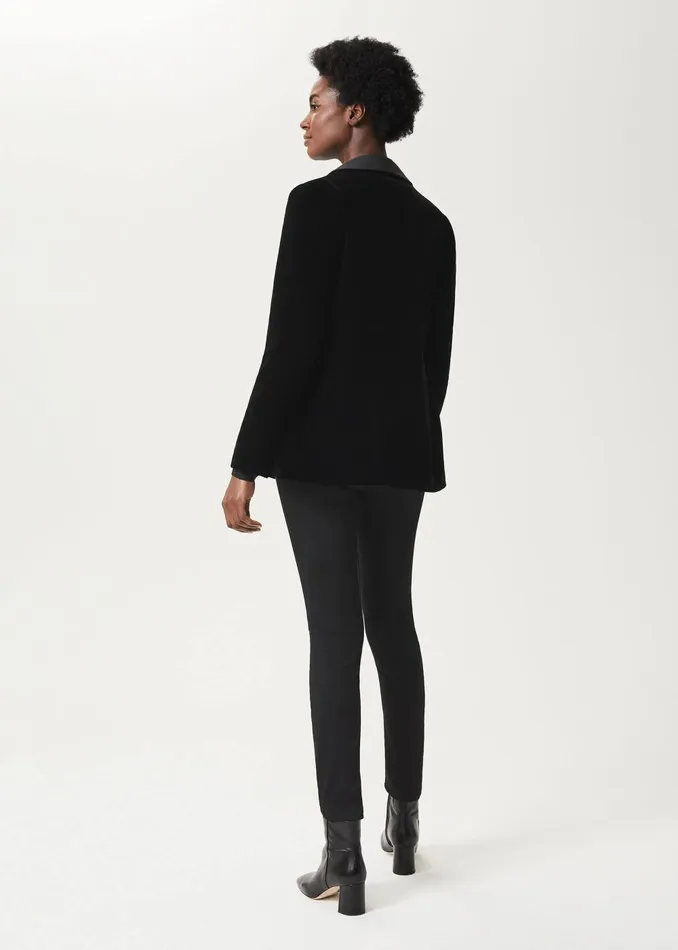 Womens Petite Gia Jean Black Hobbs Trousers