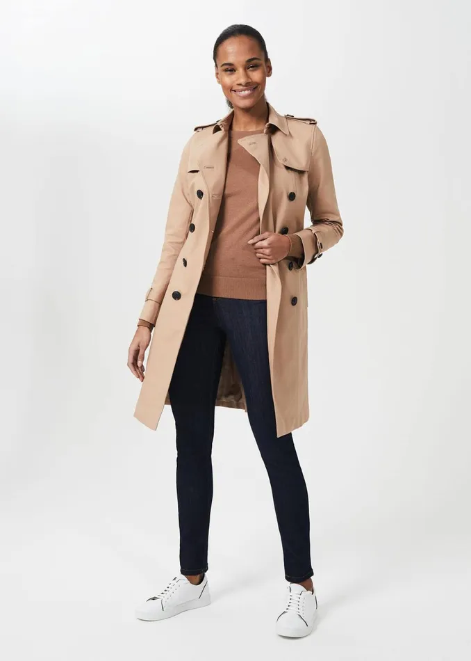 Womens Petite Saskia Water Resistant Trench Coat Tan Hobbs Coats and Jackets Gift 4 You Womens Petite Saskia Water Resistant Trench Coat Tan Hobbs Coats and Jackets Gift 4 You