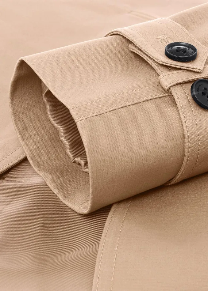 Womens Petite Saskia Water Resistant Trench Coat Tan Hobbs Coats and Jackets Gift 4 You