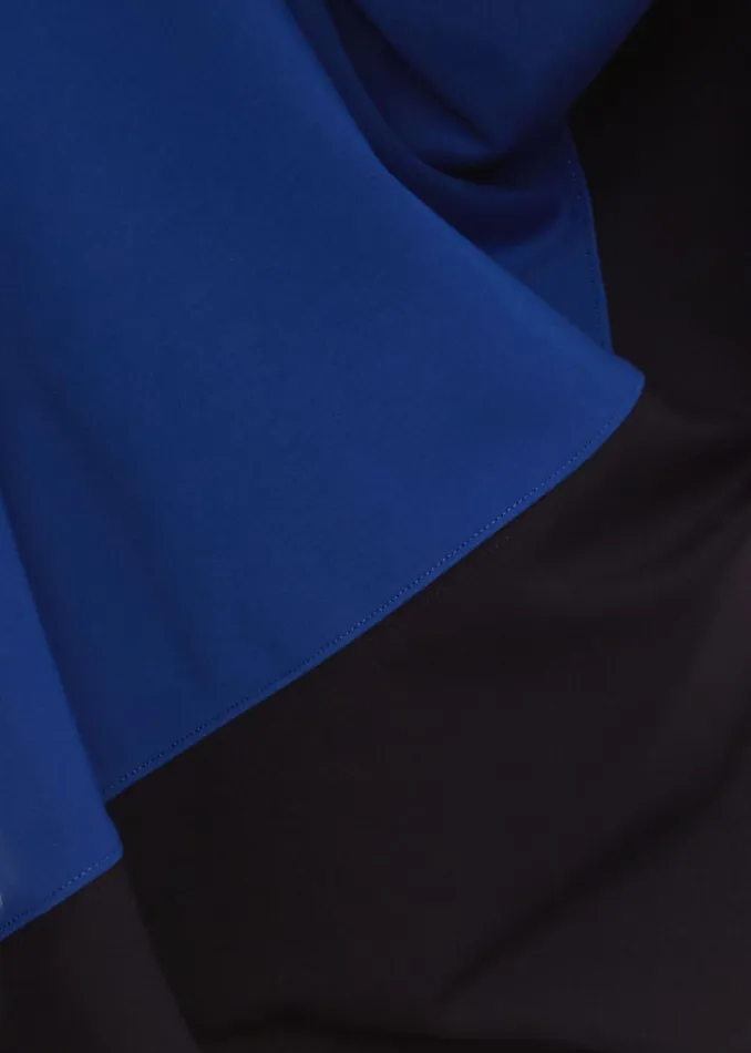 Womens Simona Ponte Jersey Fit And Flare Dress Ocean Blue Navy Hobbs Dresses Online