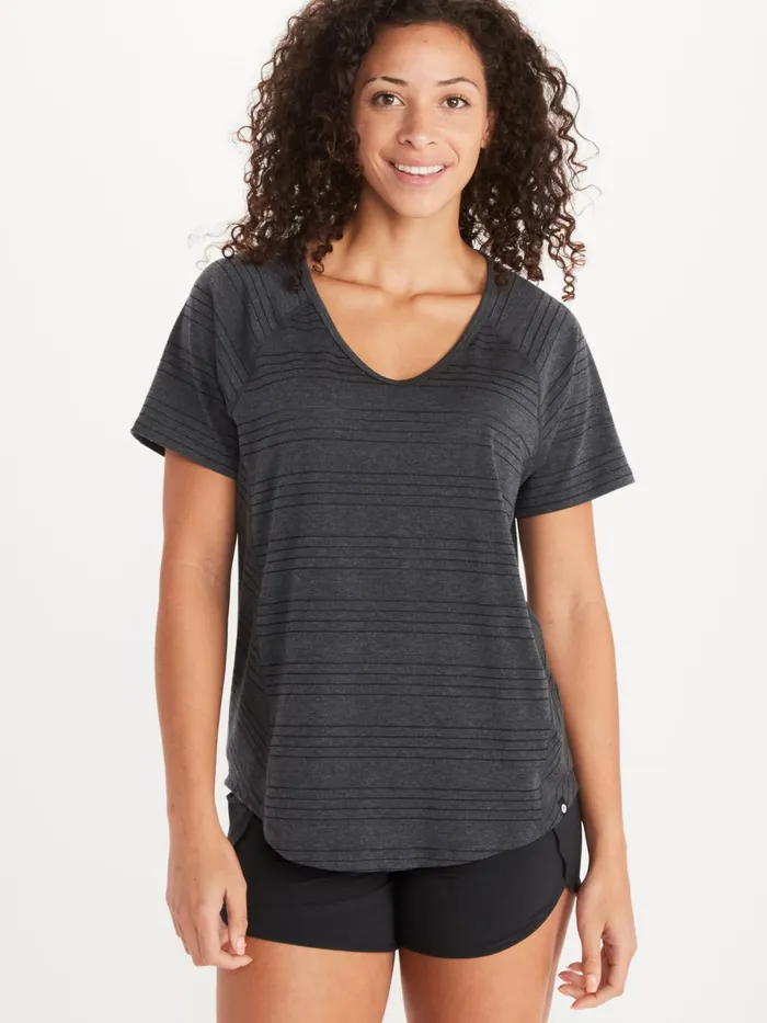 Womens TShirts And Tank Tops Marmot Laja ShortSleeve Shirt Black
