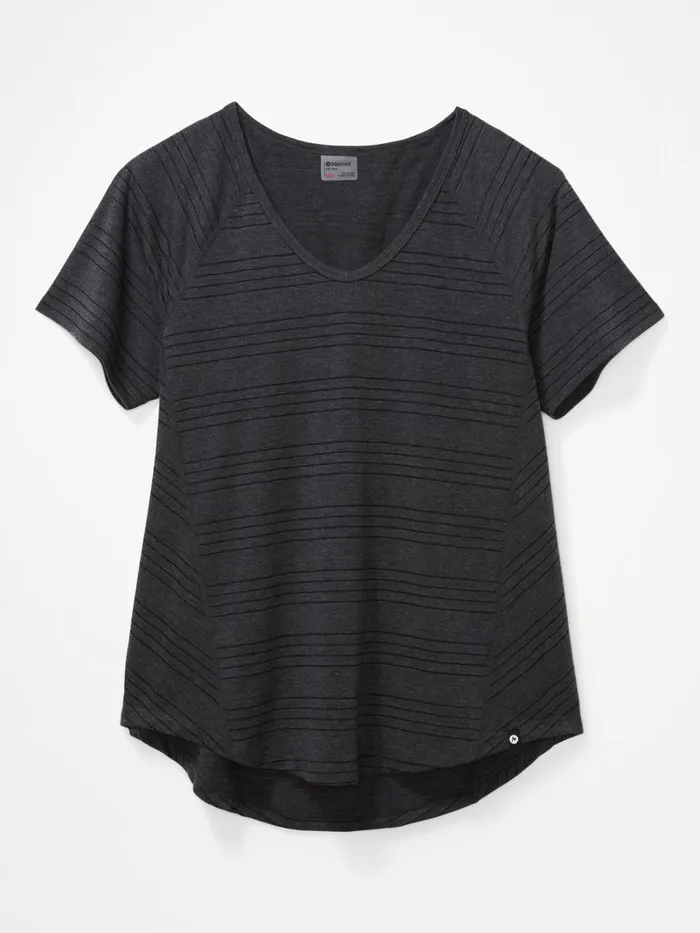 Womens TShirts And Tank Tops Marmot Laja ShortSleeve Shirt Black