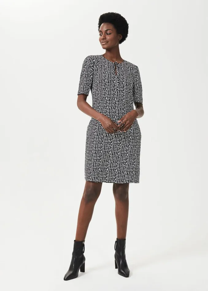 Womens Tamara Dress Black Ivory Hobbs Dresses Gift Ideas