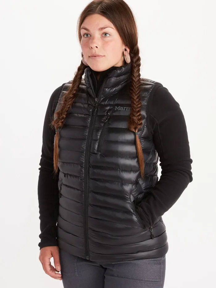 Womens Vests Marmot Avant Featherless Vest Black