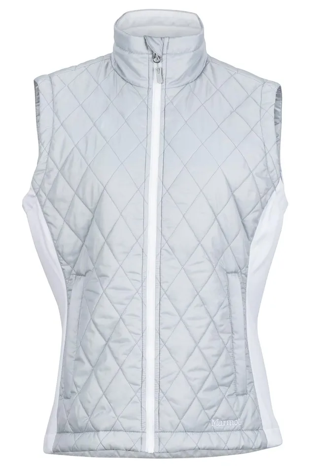 Womens Vests Marmot Kitzbuhel Vest Bright SteelWhite