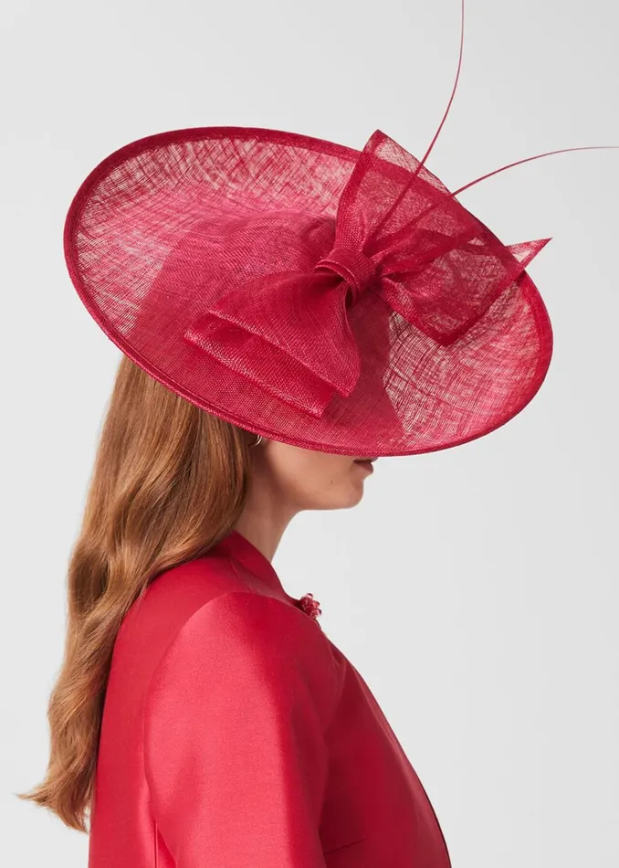 Womens Victoria Fascinator Deep Fuchsia Hobbs Hats On Sale