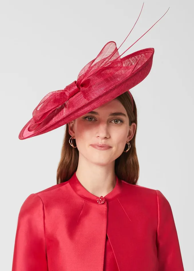 Womens Victoria Fascinator Deep Fuchsia Hobbs Hats On Sale