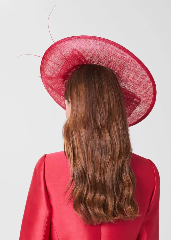 Womens Victoria Fascinator Deep Fuchsia Hobbs Hats On Sale