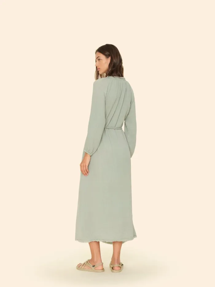 XRENA Aqua Grey Andrea Dress Women Dresses