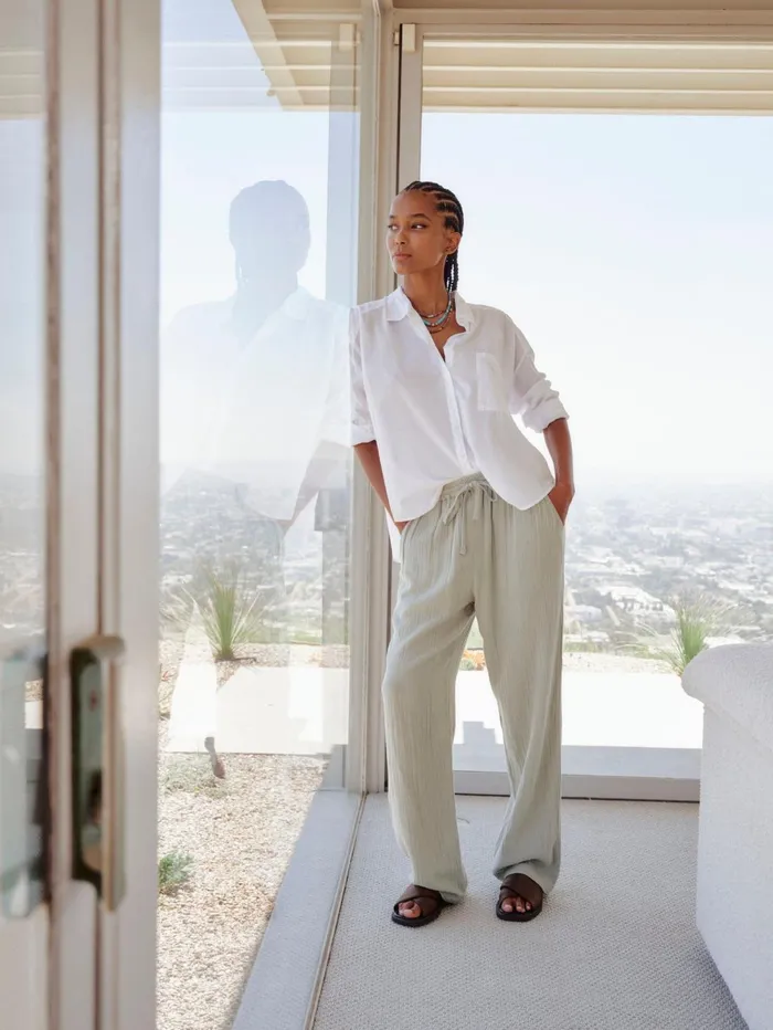 XRENA Aqua Grey Dylan Pant Women Pants and Jumpsuits XRENA Aqua Grey Dylan Pant Women Pants and Jumpsuits