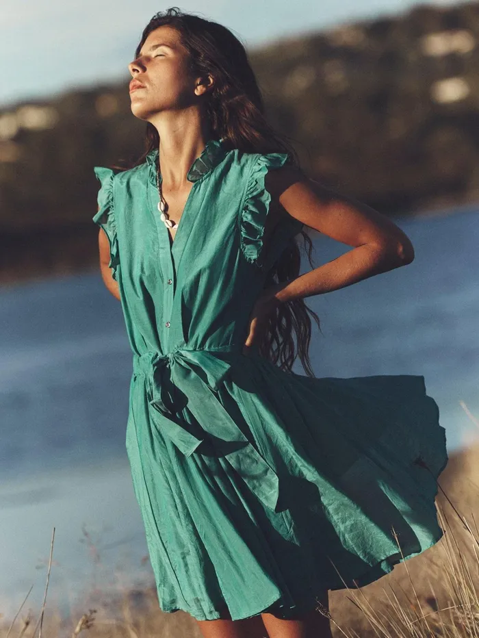 XRENA Bermuda Sea Leana Dress Women Dresses XRENA Bermuda Sea Leana Dress Women Dresses