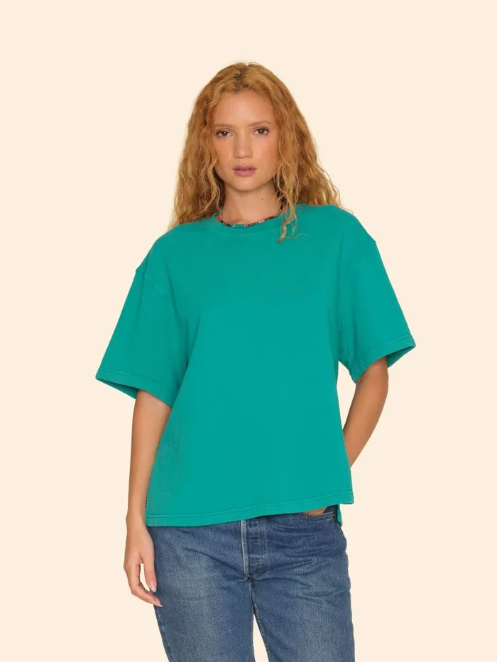 XRENA Beryl Green Andye Sweatshirt Women Sweats and Tees