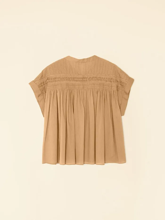 XRENA Biscuit Luane Top Women Tops XRENA Biscuit Luane Top Women Tops