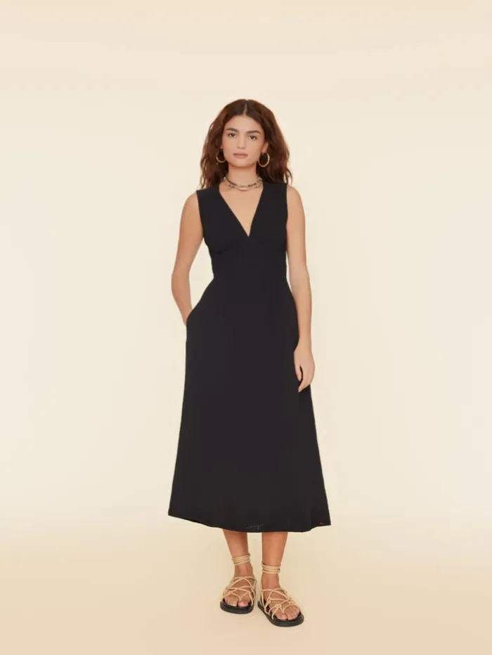 XRENA Black Arwen Dress Women Dresses XRENA Black Arwen Dress Women Dresses