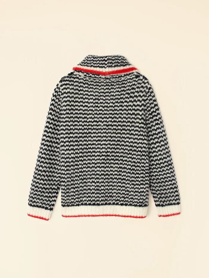 XRENA Black Creme Coltyn Sweater Women Sweaters and Jackets XRENA Black Creme Coltyn Sweater Women Sweaters and Jackets