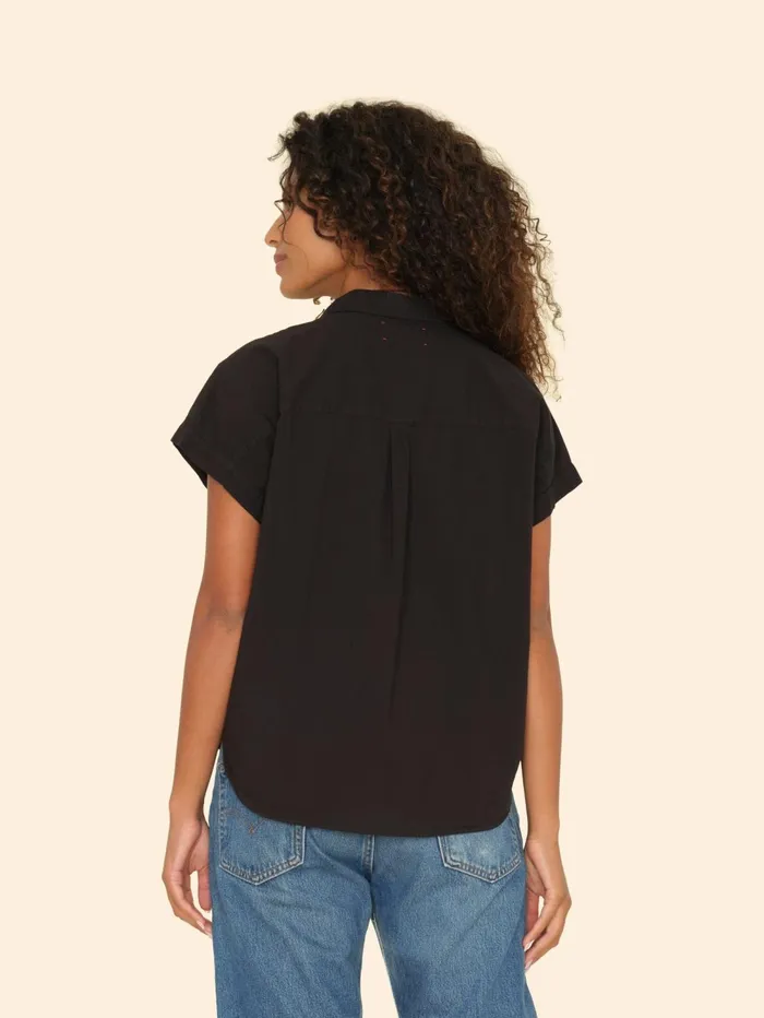 XRENA Black Homer Shirt Women Shirts XRENA Black Homer Shirt Women Shirts