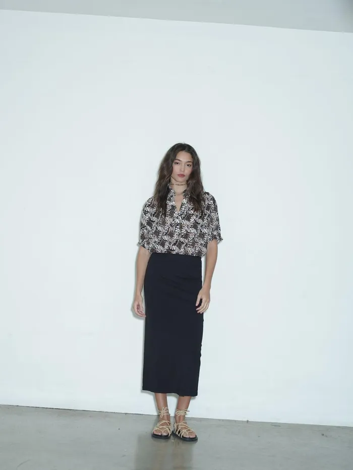 XRENA Black Lenny Skirt Women Skirts XRENA Black Lenny Skirt Women Skirts