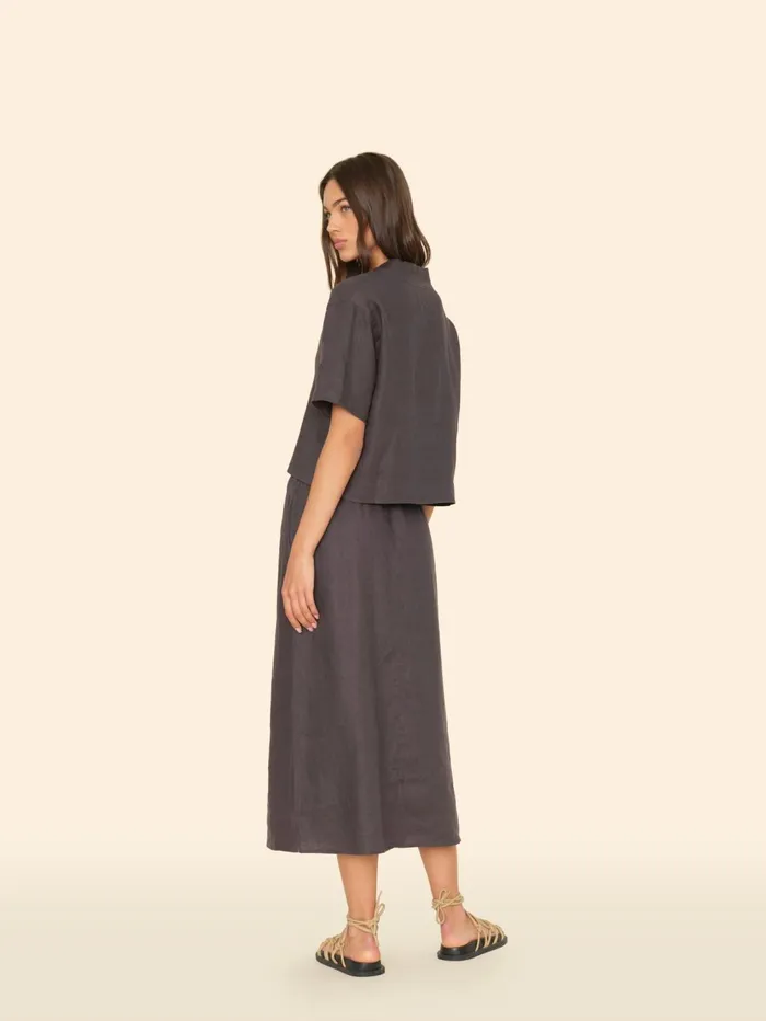 XRENA Black Quartz Loretta Skirt Women Skirts XRENA Black Quartz Loretta Skirt Women Skirts