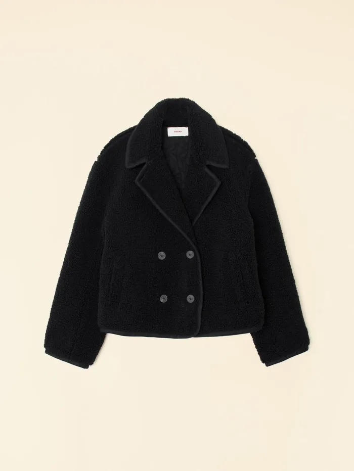 XRENA Black Sammy Jacket Women Sweaters and Jackets