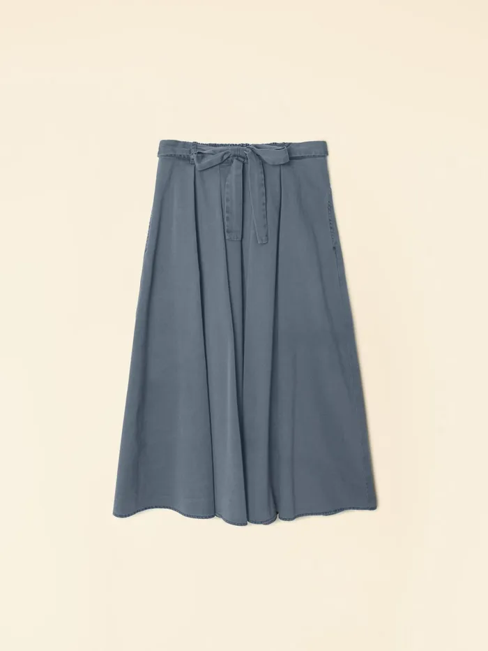 XRENA Blue Storm Bellan Twill Skirt Women Skirts XRENA Blue Storm Bellan Twill Skirt Women Skirts