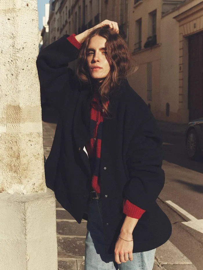 XRENA Dark Navy Reeva Jacket Women Sweaters and Jackets XRENA Dark Navy Reeva Jacket Women Sweaters and Jackets