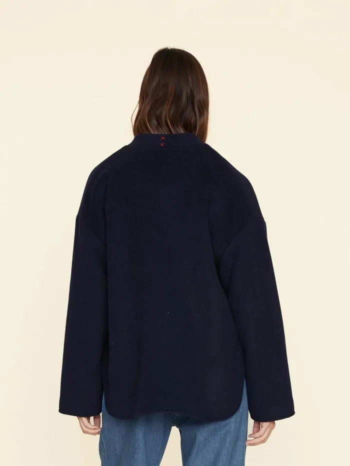 XRENA Dark Navy Reeva Jacket Women Sweaters and Jackets XRENA Dark Navy Reeva Jacket Women Sweaters and Jackets