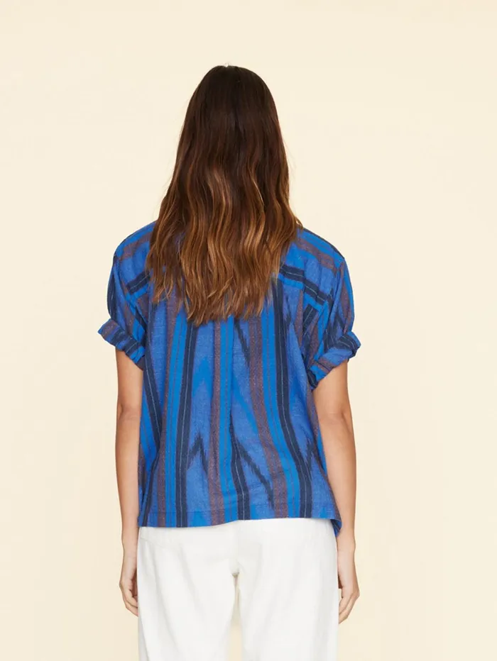 XRENA Electric Blue Avery Top Women Tops XRENA Electric Blue Avery Top Women Tops