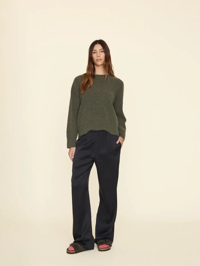 XRENA Jet Black Bella Pant Women Pants and Jumpsuits
